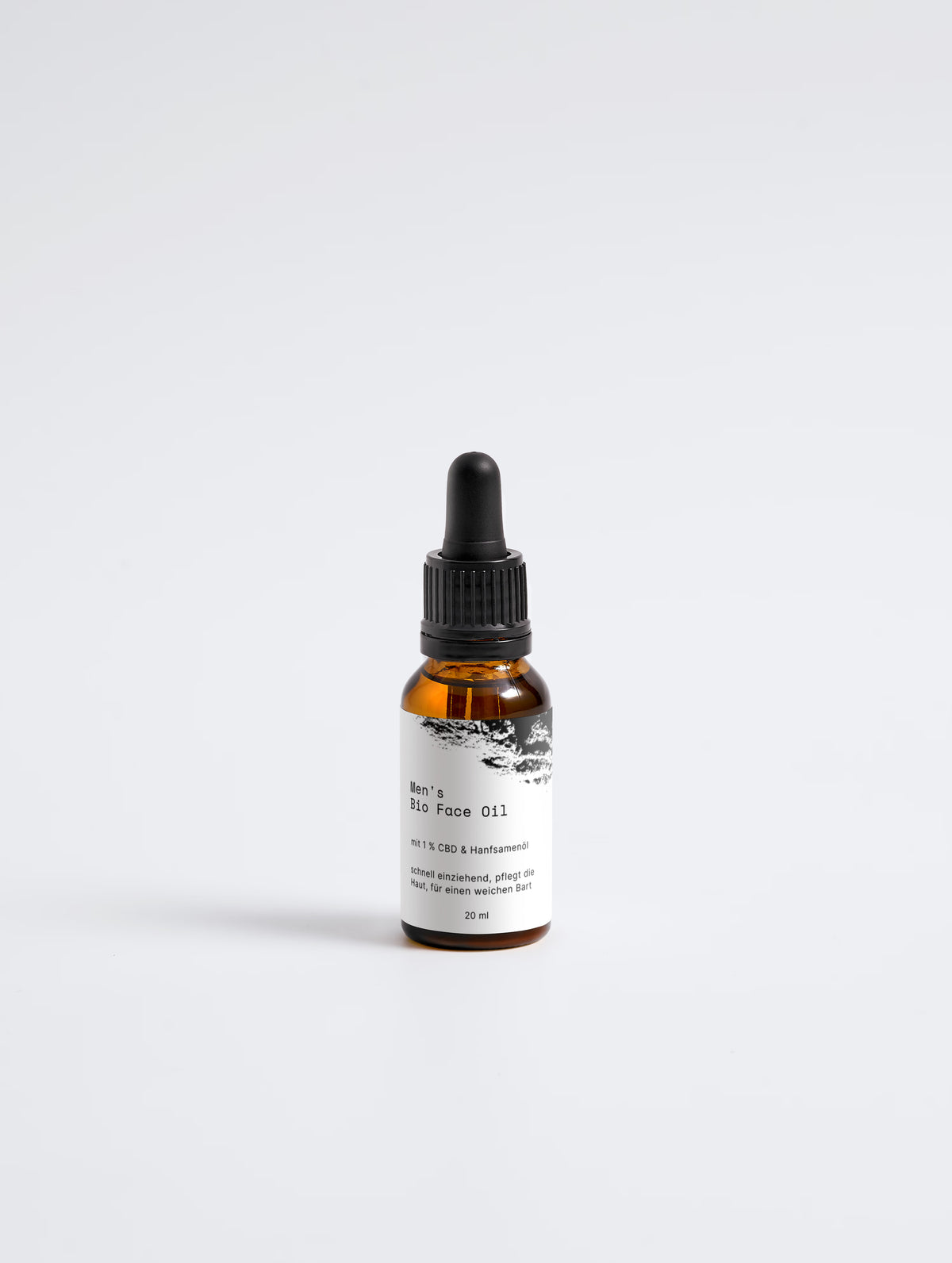 Men's Bio Face Oil mit 1% CBD & Hanfsamenöl
