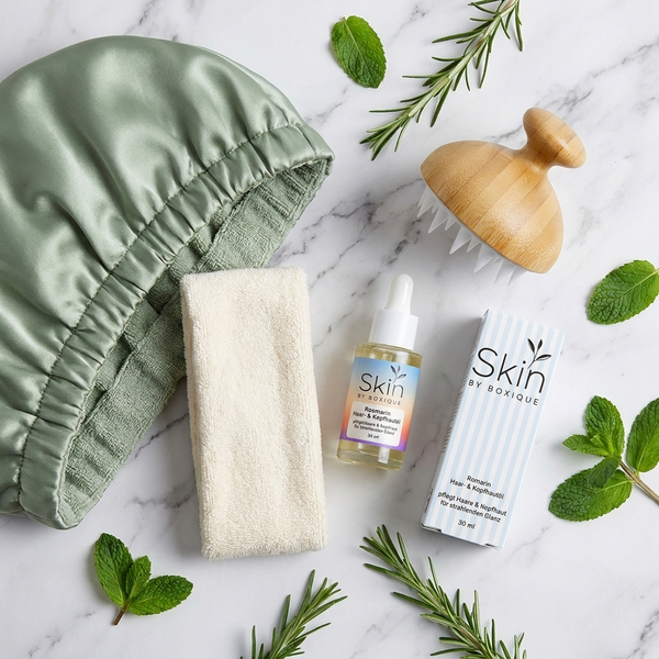 Haar & Kopfhaut Set mit Rosmarin & Pfefferminze