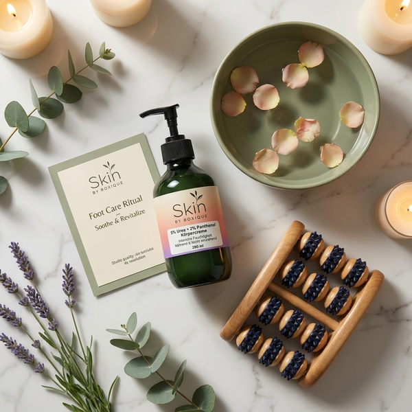 Fußreflexzonen Massage Set mit Urea & Panthenol