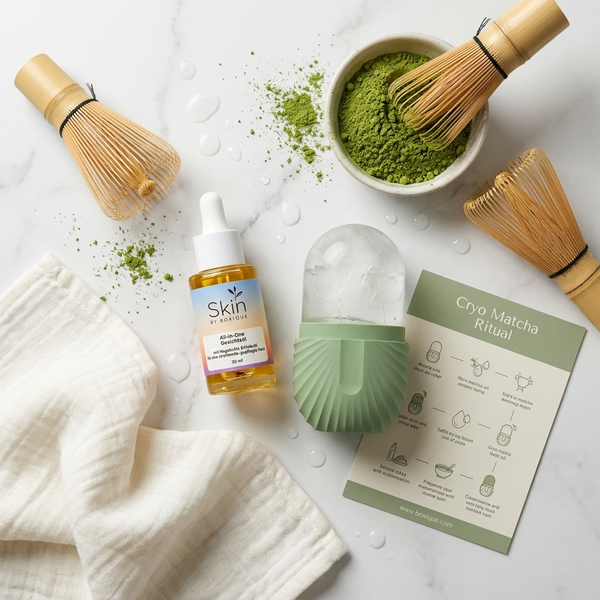 Matcha & Aloe Cryo Gesicht Cooling Set