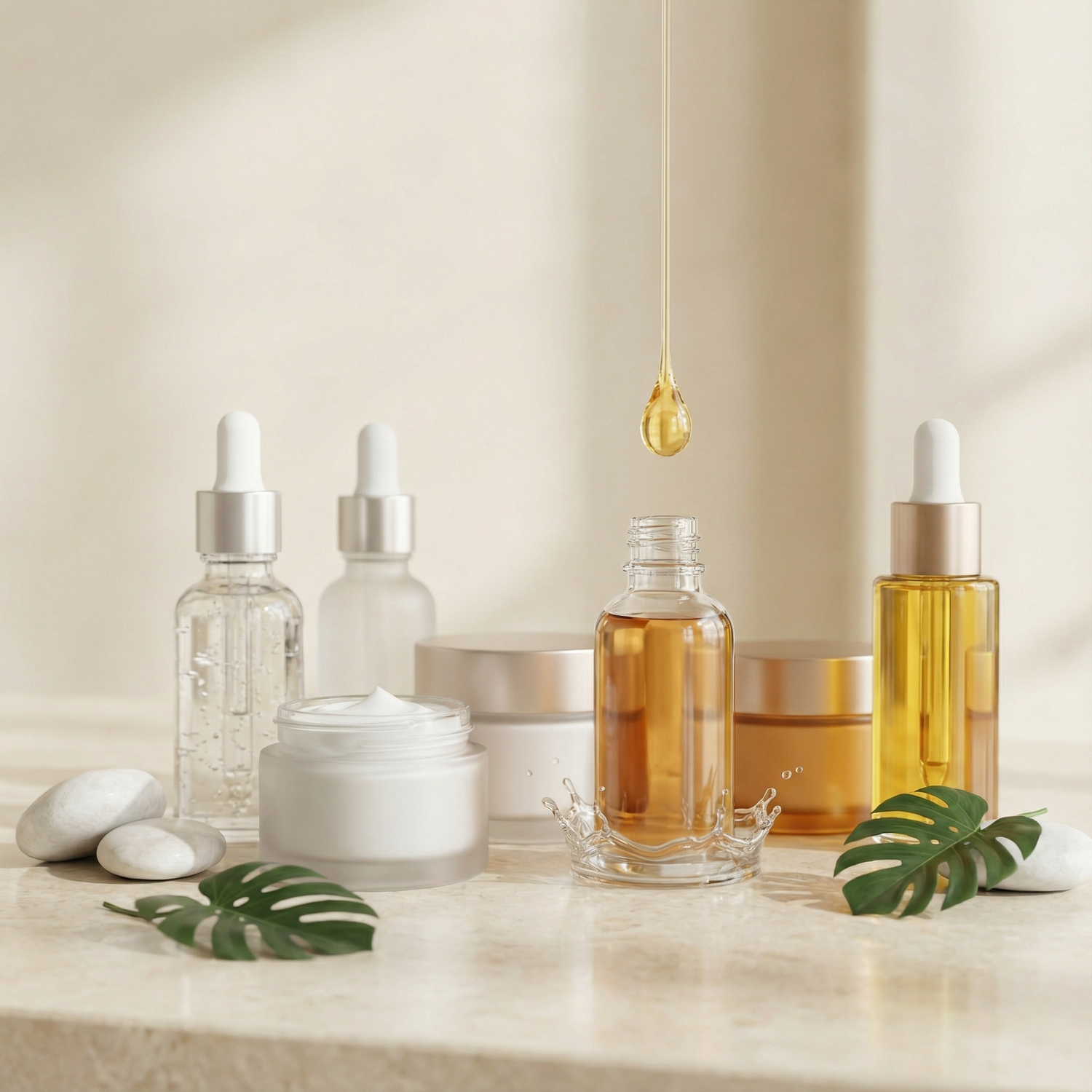 Unreinheiten & Balance im Gesicht