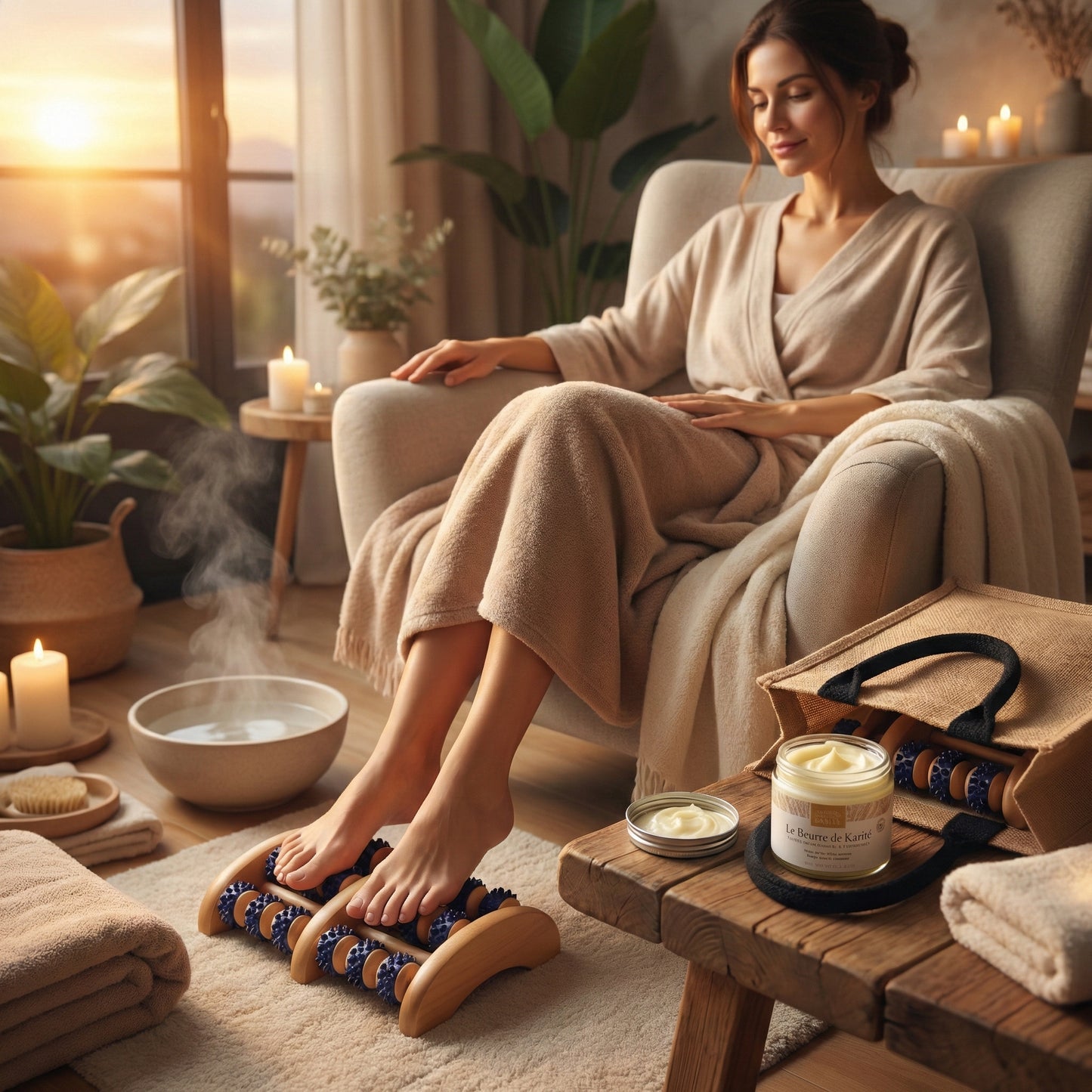 Fußreflexzonen Massage Set