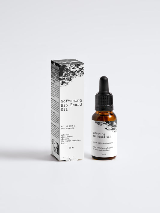 Bartöl mit 1% CBD & Hanfsamenöl