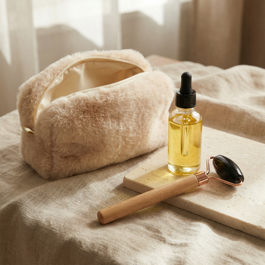 Gesichtsmassage für eine trockene Haut