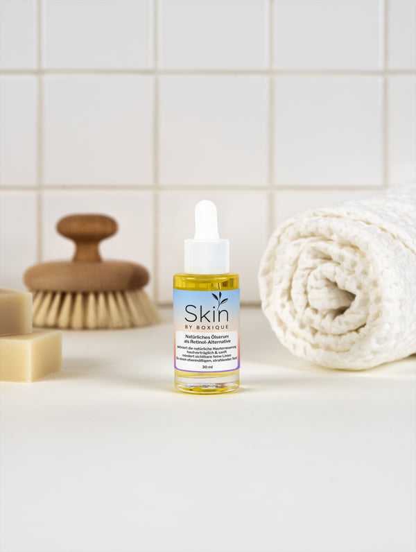 Natürliches Ölserum als Retinol-Alternative (mit Bakuchiol)