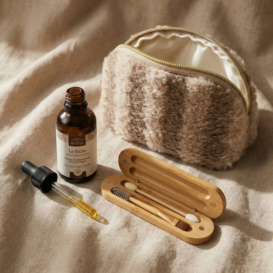 Dichte Wimpern & füllige Augenbrauen