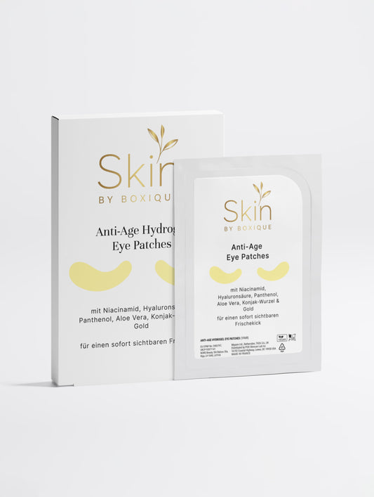 Anti-Age Hydrogel Eye Patches mit Gold & Niacinamid